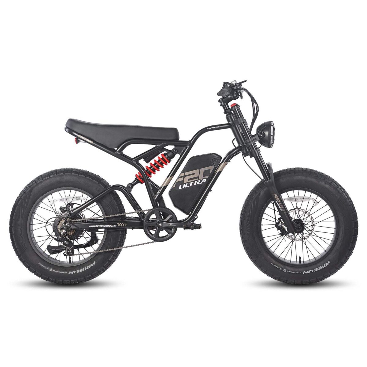 FAFREES F20 ULTRA 750W 20" Fat Bike E-Mountain Bike 48V 25Ah LG Batterie E-MTB – Image 3