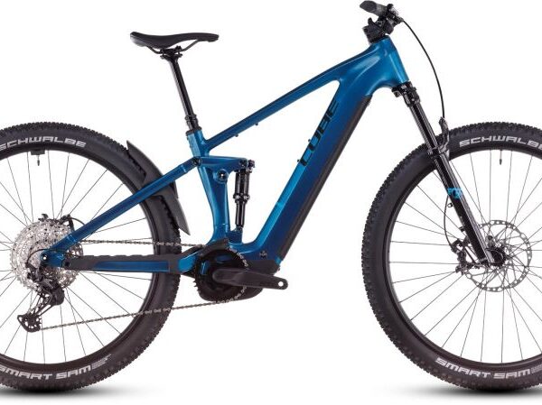 Cube Stereo Hybrid ONE22 SLX 800 bleu électrique et noir (2025)